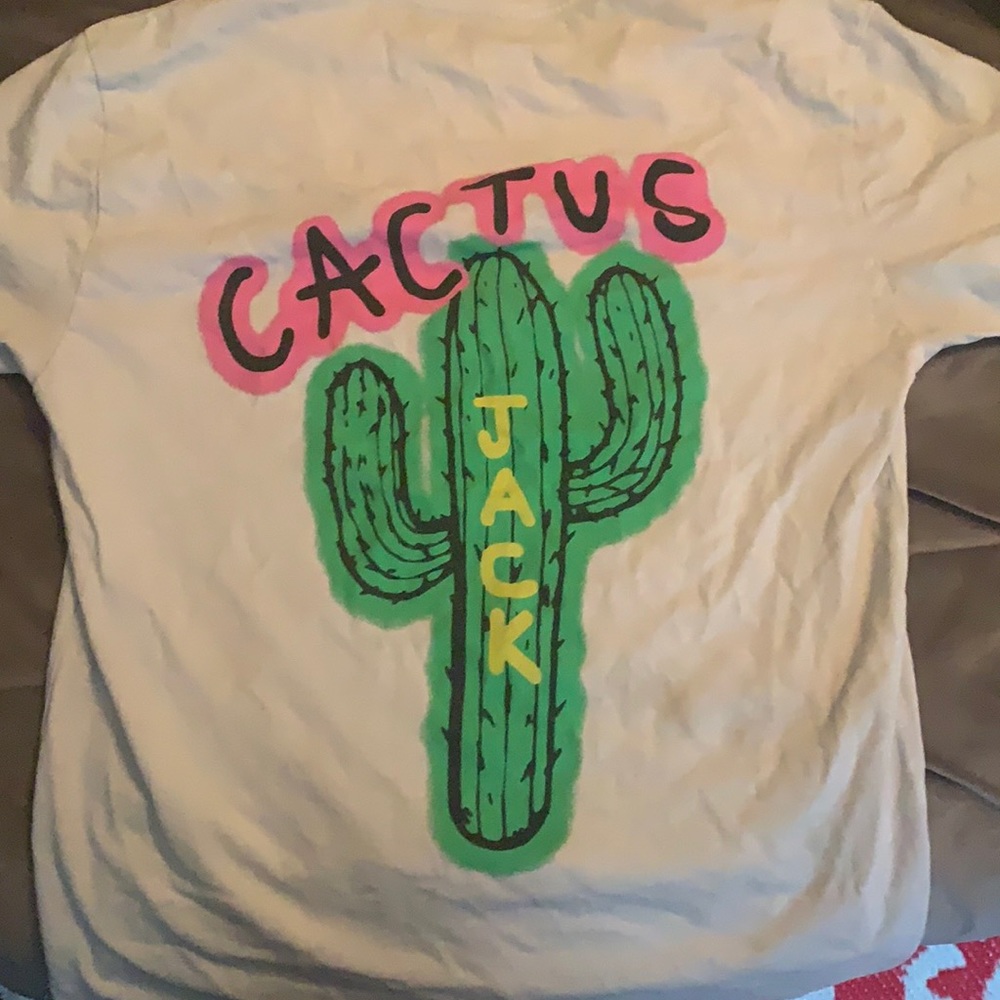 Original Cactus Jack White Tee